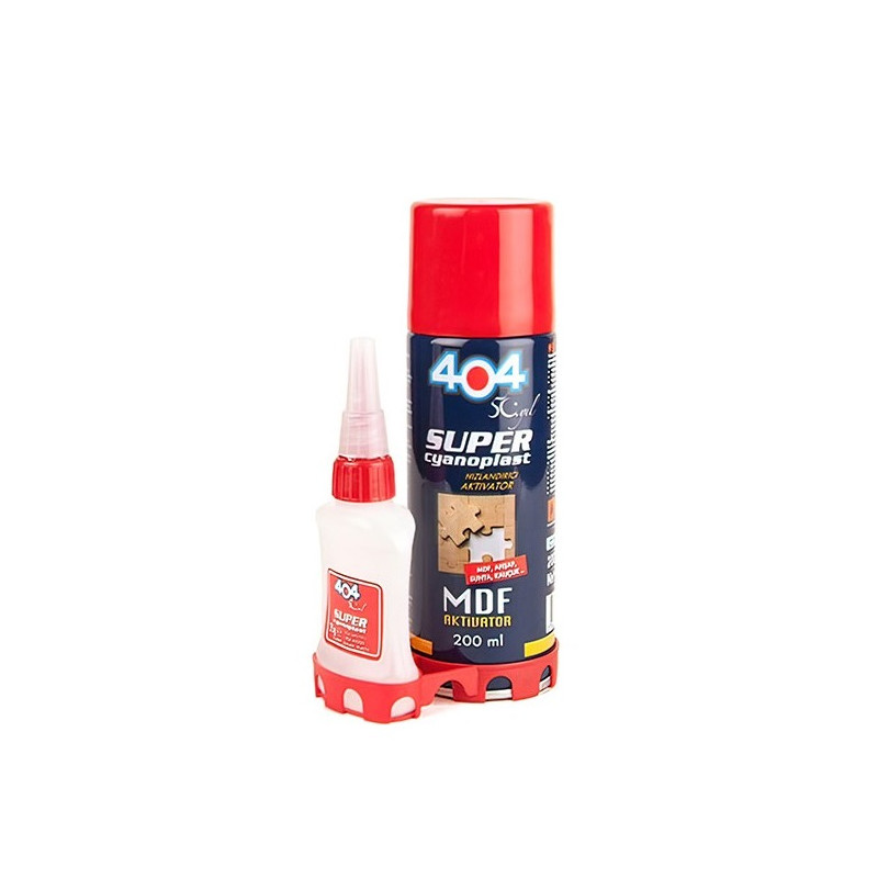 404 Süper Hızlandırıcı Mdf Aktivatör 400 ml + 100 gr Hızlı Yapıştırıcı